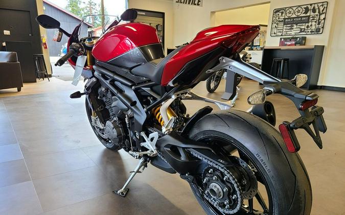 2022 Triumph Speed Triple 1200 RR Red Hopper Storm Grey