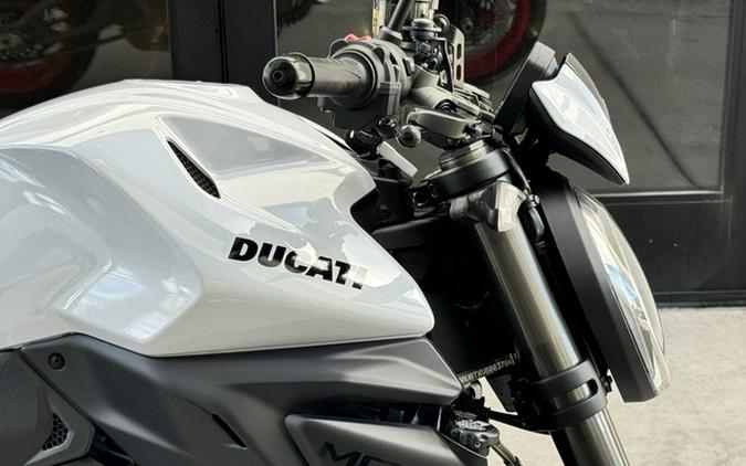 2027 Ducati Monster + Iceberg White