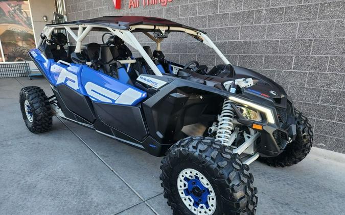 2023 Can-Am® Maverick X3 MAX X rs Turbo RR Intense Blue / Carbon Black / Chalk Grey