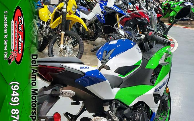 2024 Kawasaki NINJA 500 SE 40TH ANNIVERSARY EDITION