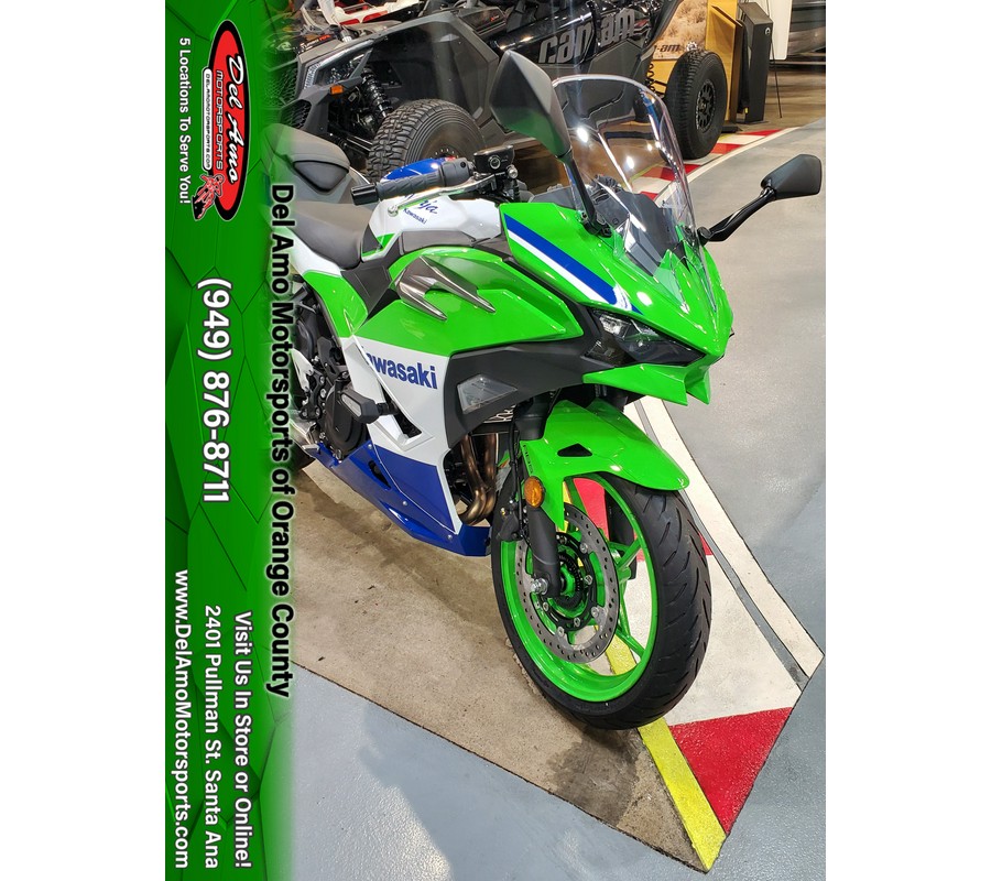 2024 Kawasaki NINJA 500 SE 40TH ANNIVERSARY EDITION