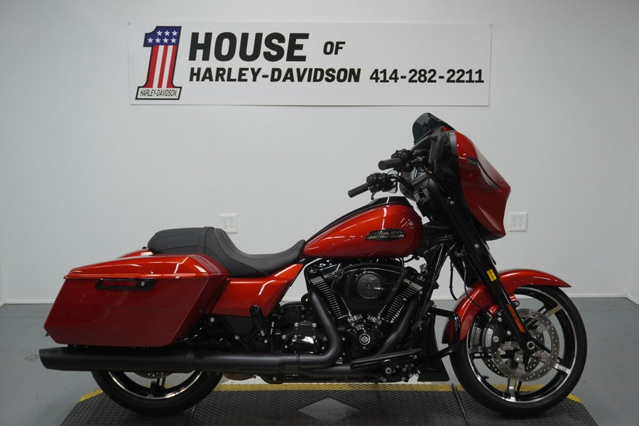 2024 Harley-Davidson® Street Glide® Whiskey Fire - Black Finish