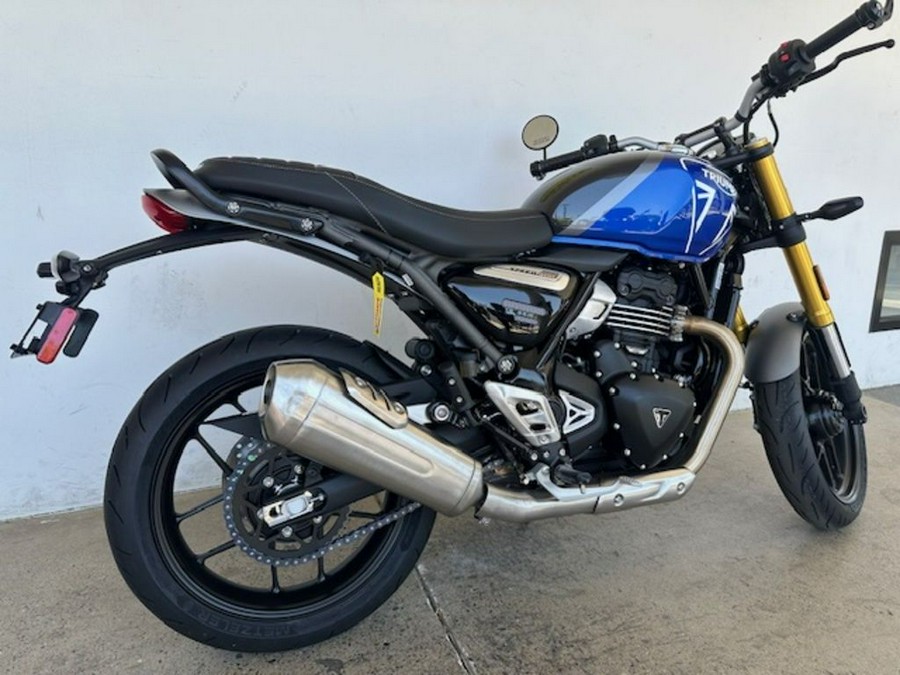 2024 Triumph Speed 400 Caspian Blue / Storm Grey