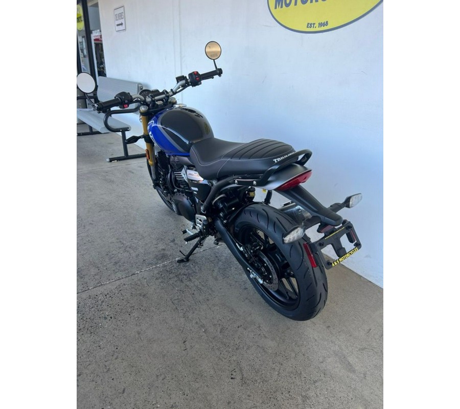 2024 Triumph Speed 400 Caspian Blue / Storm Grey