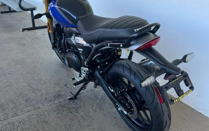 2024 Triumph Speed 400 Caspian Blue / Storm Grey