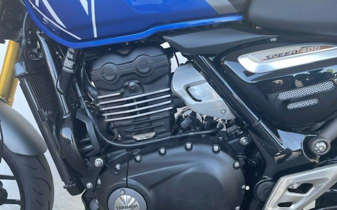 2024 Triumph Speed 400 Caspian Blue / Storm Grey