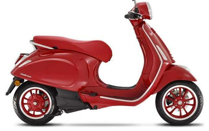 2023 Vespa Elettrica (red)