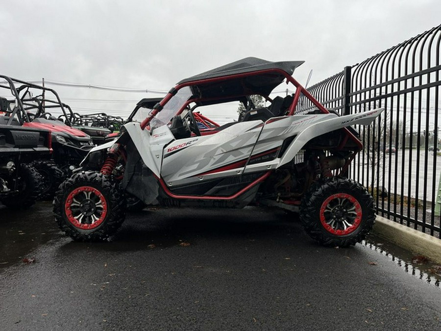 2018 Yamaha YXZ1000R SS SE Pearl White W/Black Suntop & Beadlo