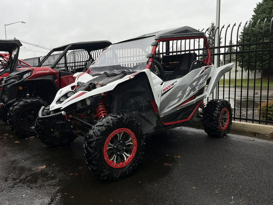 2018 Yamaha YXZ1000R SS SE Pearl White W/Black Suntop & Beadlo