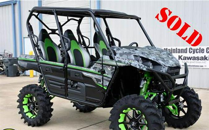 2018 Kawasaki Teryx4 LE Camo