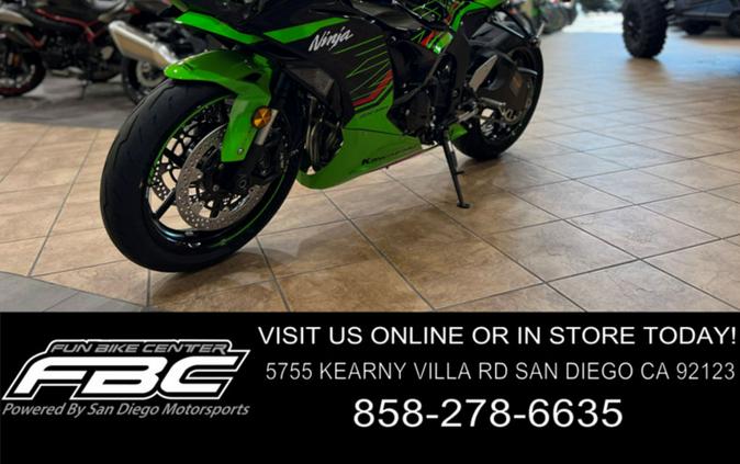 2024 Kawasaki Ninja® ZX™-6R ABS KRT Edition