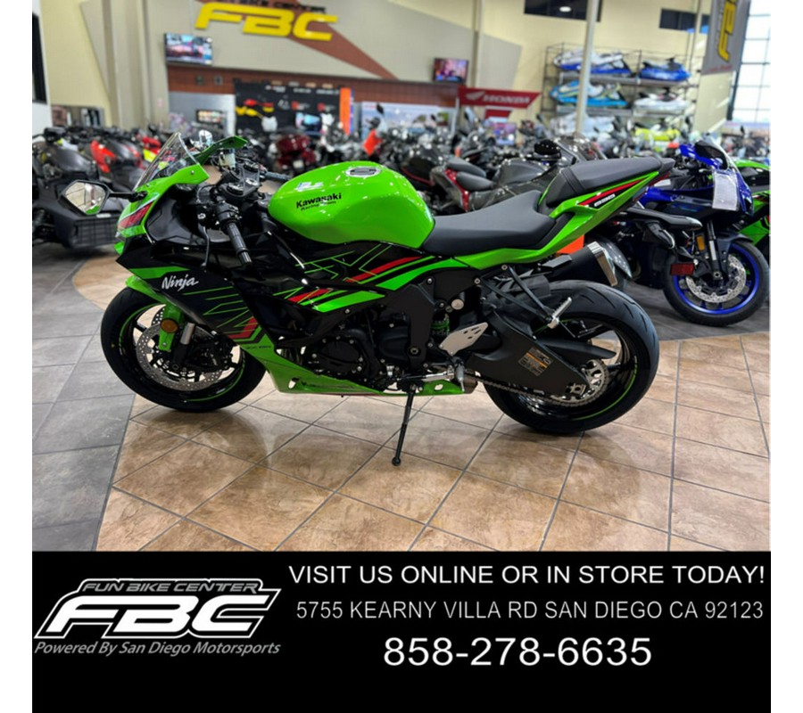 2024 Kawasaki Ninja® ZX™-6R ABS KRT Edition