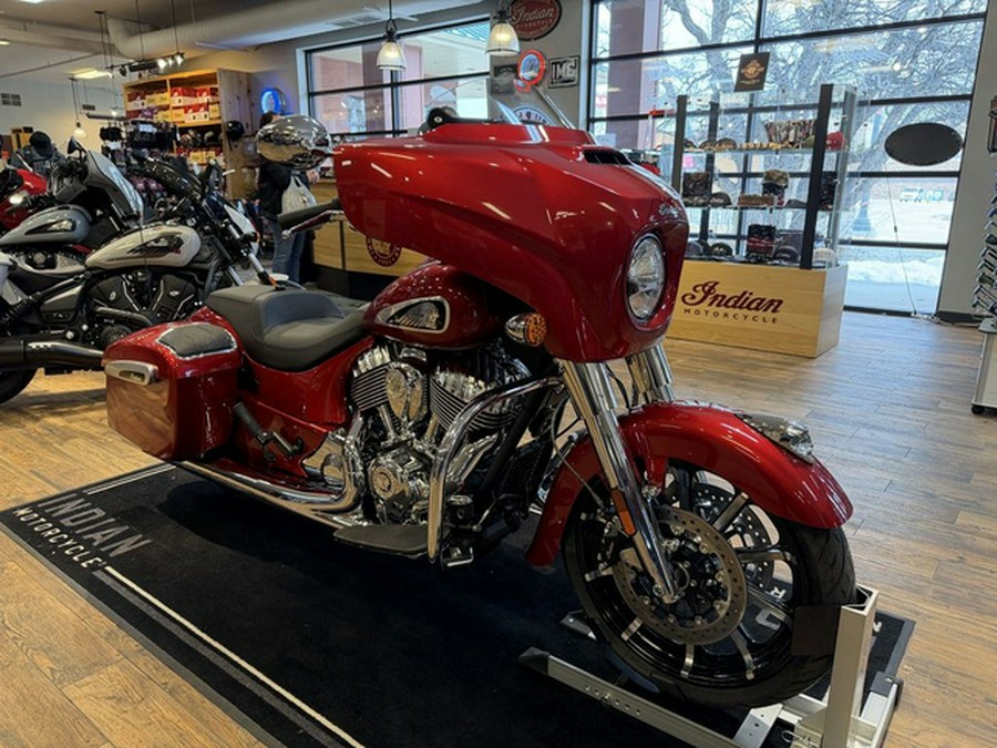 2025 Indian Chieftain Limited W/Powerband Audio Sunset Red Me