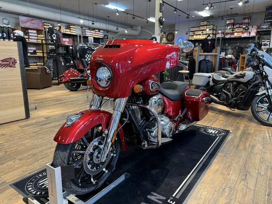 2025 Indian Chieftain Limited W/Powerband Audio Sunset Red Me