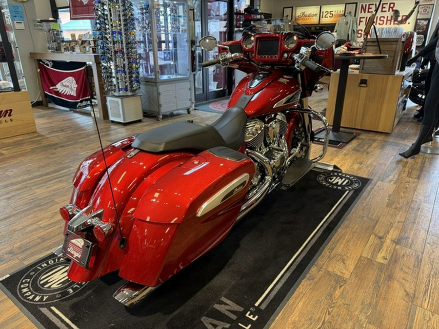 2025 Indian Chieftain Limited W/Powerband Audio Sunset Red Me