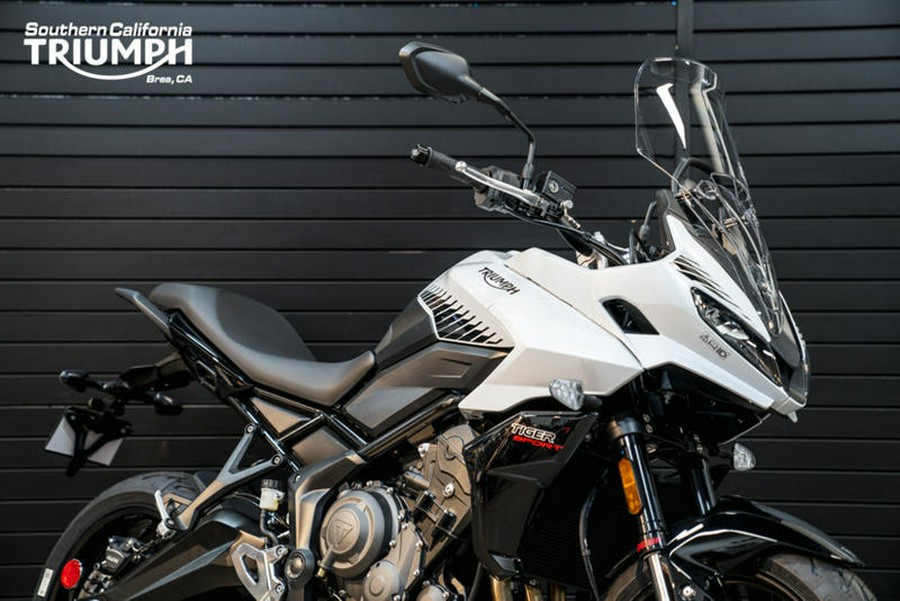 2024 Triumph Tiger Sport 660 Snowdonia White/Jet Black