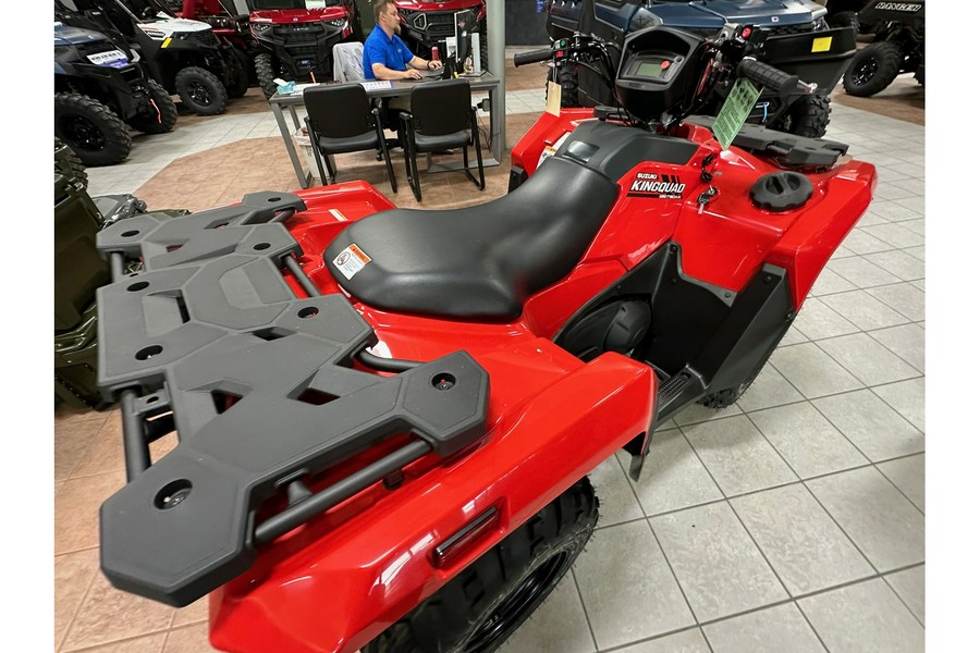 2024 Suzuki KingQuad 750 AXi Power Steering - FLAME RED