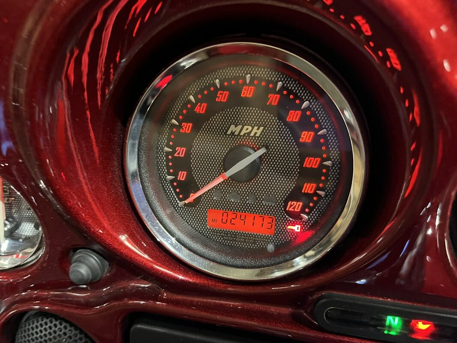 2012 Harley-Davidson® CVO™ Street Glide® Ruby Red & Typhoon Maroon w Phantom Flame FLHXSE3