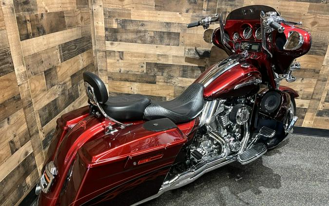 2012 Harley-Davidson® CVO™ Street Glide® Ruby Red & Typhoon Maroon w Phantom Flame FLHXSE3