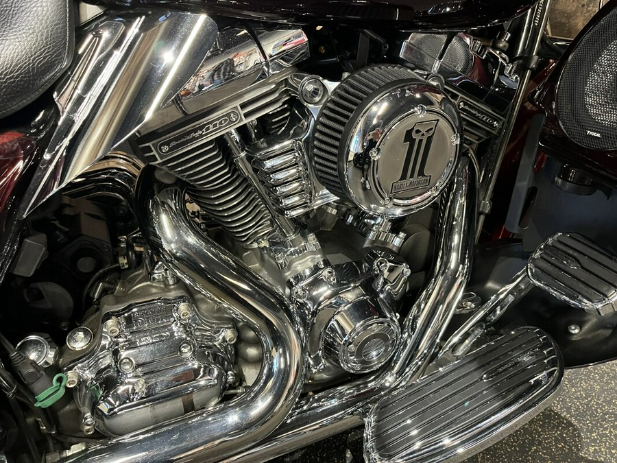 2012 Harley-Davidson® CVO™ Street Glide® Ruby Red & Typhoon Maroon w Phantom Flame FLHXSE3