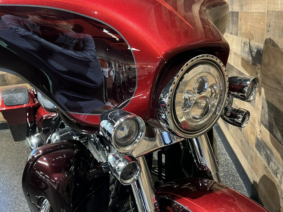2012 Harley-Davidson® CVO™ Street Glide® Ruby Red & Typhoon Maroon w Phantom Flame FLHXSE3