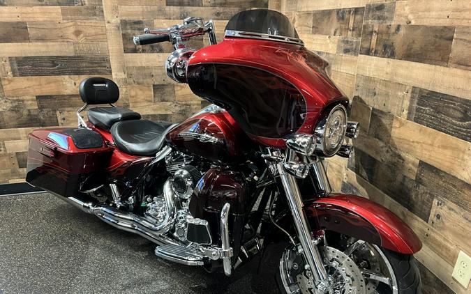 2012 Harley-Davidson® CVO™ Street Glide® Ruby Red & Typhoon Maroon w Phantom Flame FLHXSE3