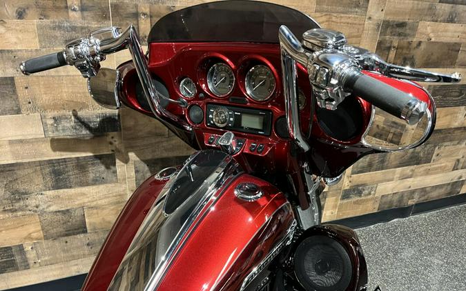 2012 Harley-Davidson® CVO™ Street Glide® Ruby Red & Typhoon Maroon w Phantom Flame FLHXSE3