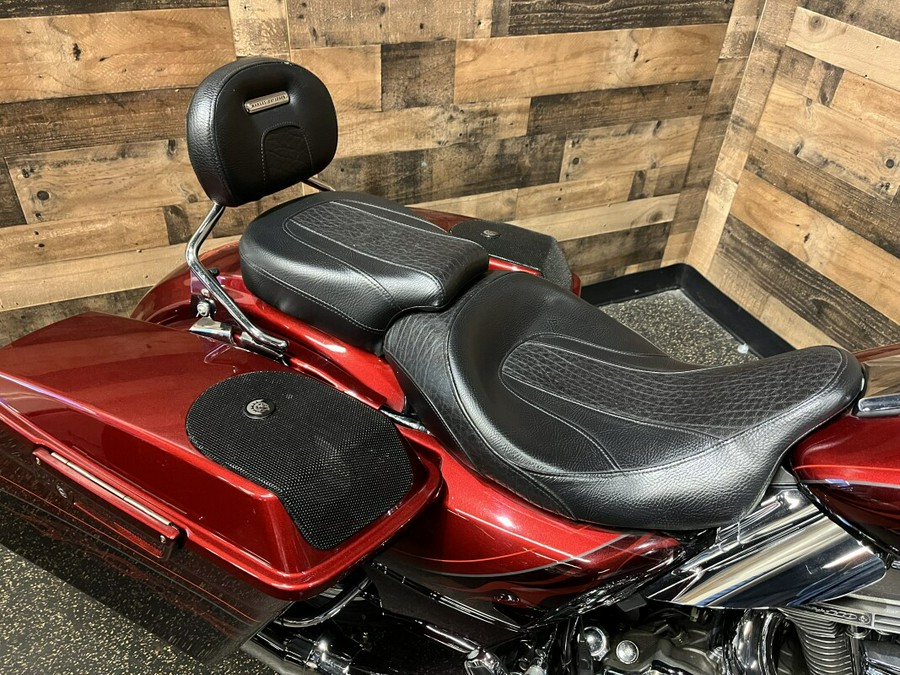 2012 Harley-Davidson® CVO™ Street Glide® Ruby Red & Typhoon Maroon w Phantom Flame FLHXSE3
