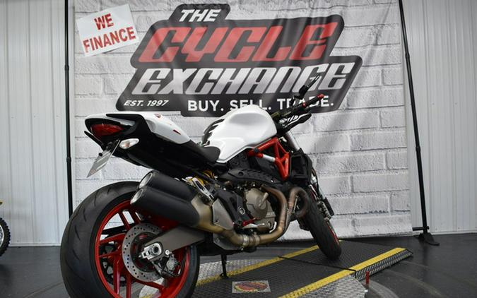 2016 Ducati Monster 821 Star White Silk