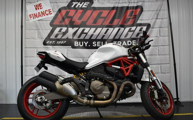 2016 Ducati Monster 821 Star White Silk