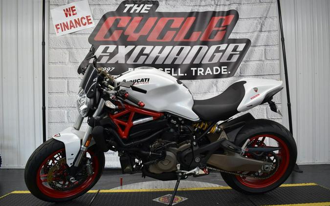 2016 Ducati Monster 821 Star White Silk