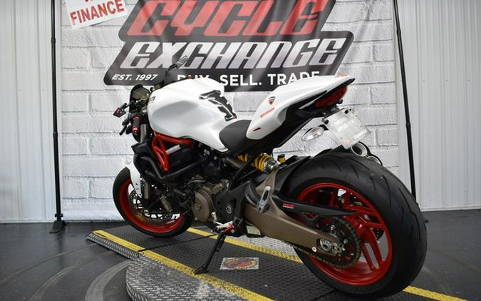 2016 Ducati Monster 821 Star White Silk