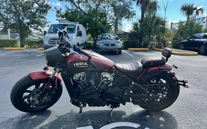 2023 Indian Motorcycle® Scout® Bobber ABS Ruby Smoke