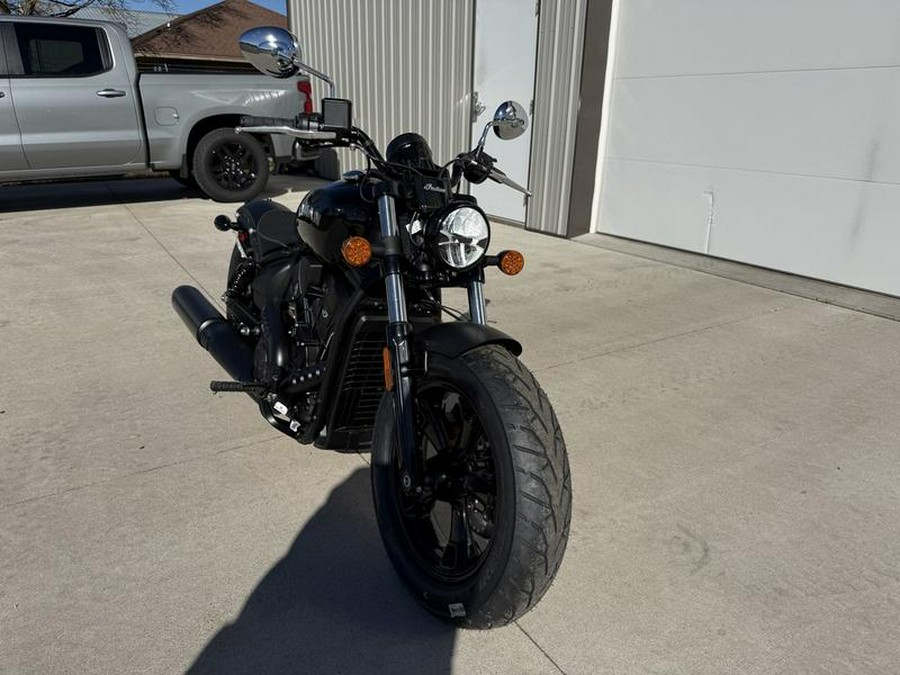 2025 Indian Motorcycle® Scout® Sixty Bobber Black Metallic