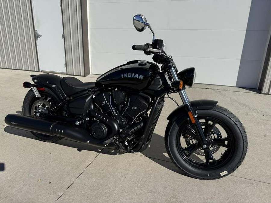 2025 Indian Motorcycle® Scout® Sixty Bobber Black Metallic