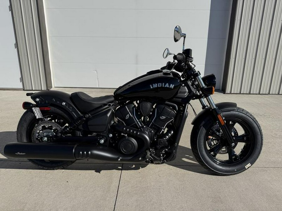 2025 Indian Motorcycle® Scout® Sixty Bobber Black Metallic