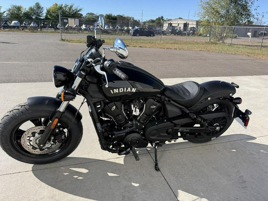 2025 Indian Motorcycle® Scout® Sixty Bobber Black Metallic