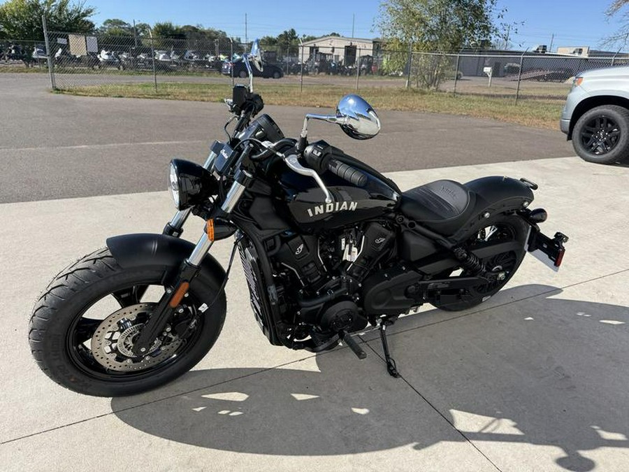 2025 Indian Motorcycle® Scout® Sixty Bobber Black Metallic