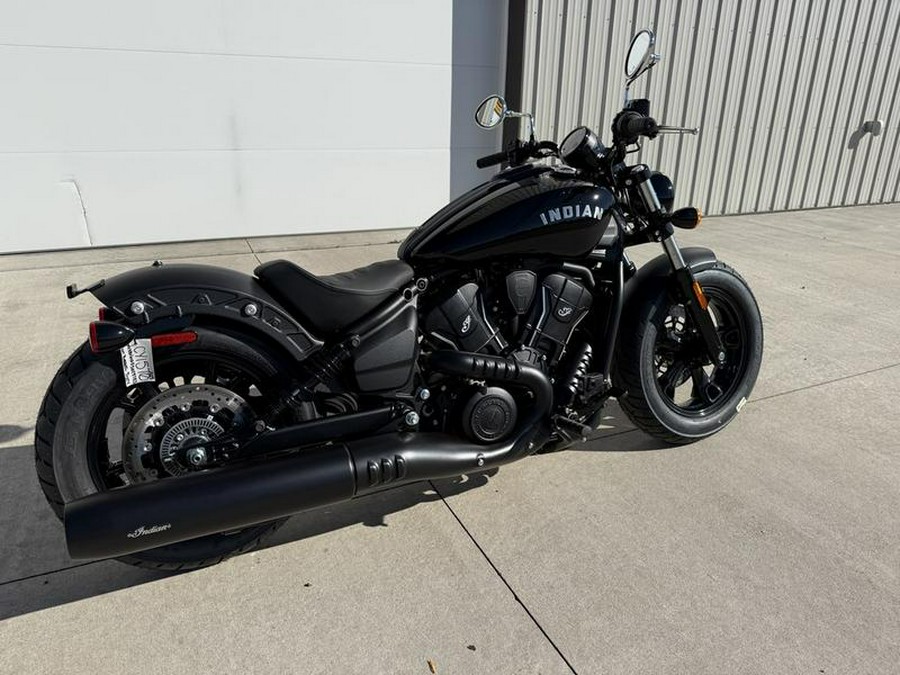 2025 Indian Motorcycle® Scout® Sixty Bobber Black Metallic