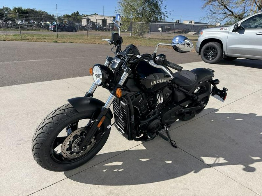 2025 Indian Motorcycle® Scout® Sixty Bobber Black Metallic