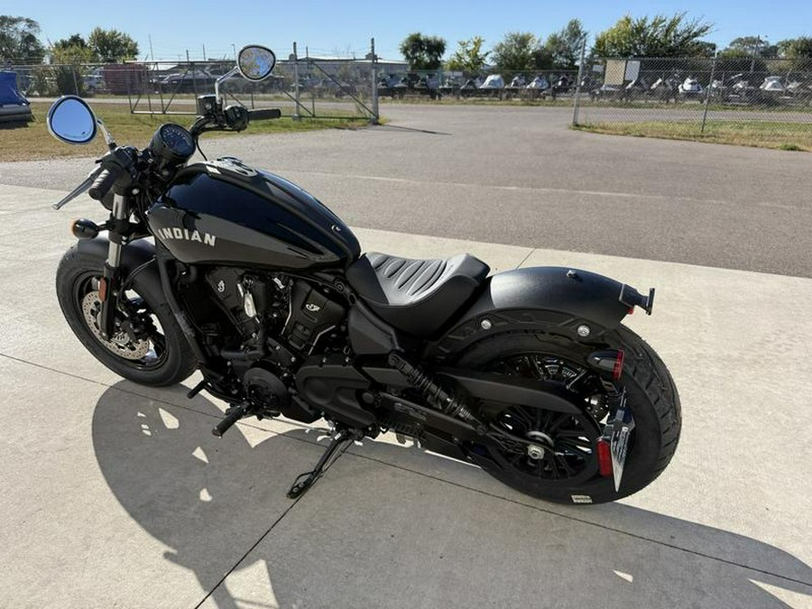 2025 Indian Motorcycle® Scout® Sixty Bobber Black Metallic