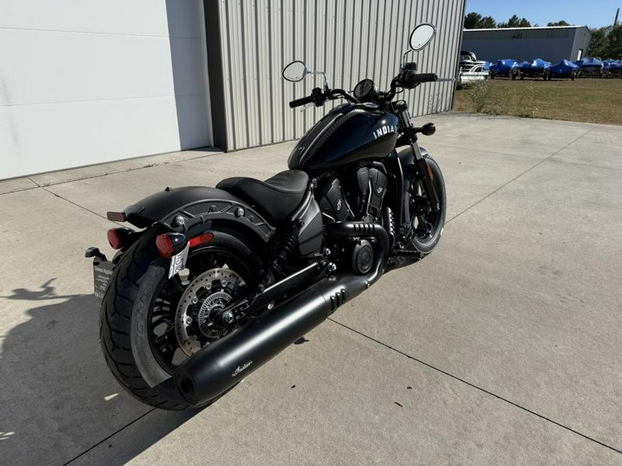 2025 Indian Motorcycle® Scout® Sixty Bobber Black Metallic
