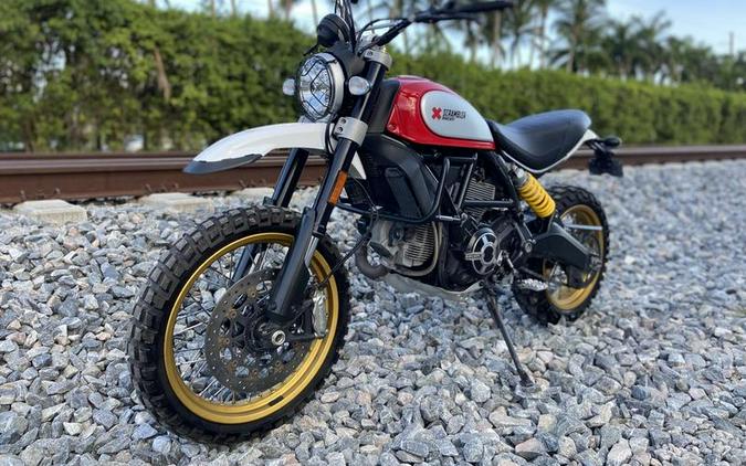 2018 Ducati Scrambler Desert Sled Red Dusk