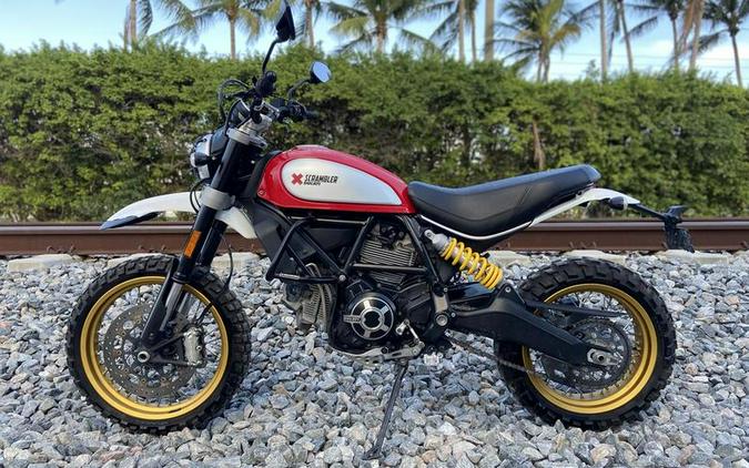 2018 Ducati Scrambler Desert Sled Red Dusk