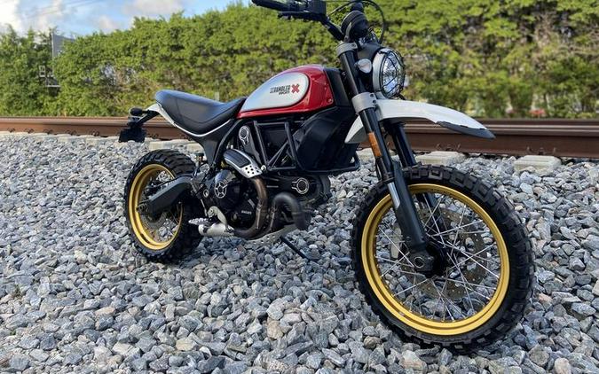 2018 Ducati Scrambler Desert Sled Red Dusk