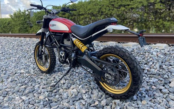 2018 Ducati Scrambler Desert Sled Red Dusk