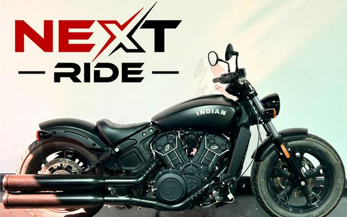 2023 Indian Scout ABS Black Metallic