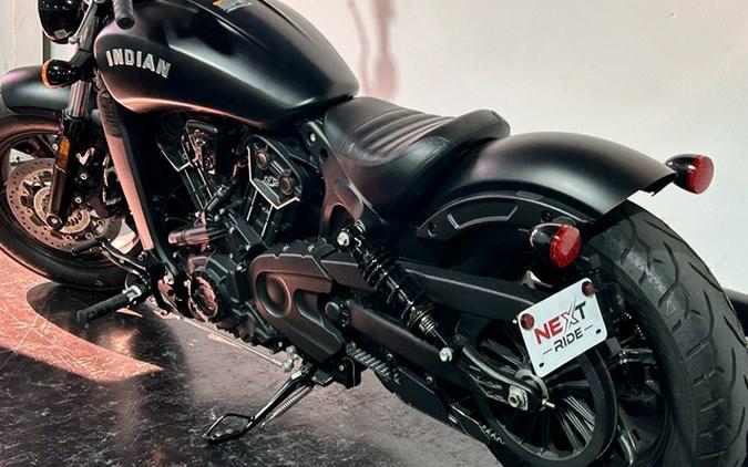 2023 Indian Scout ABS Black Metallic
