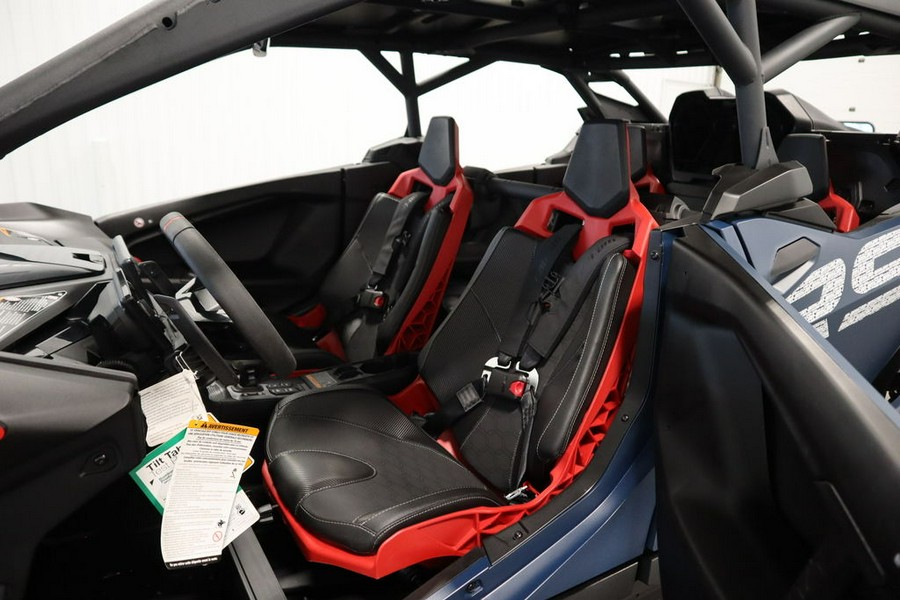 2025 Can-Am® Maverick R Max X RS With Smart-Shox Dusty Navy & Legion Red