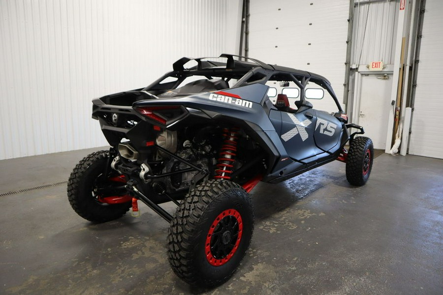 2025 Can-Am® Maverick R Max X RS With Smart-Shox Dusty Navy & Legion Red